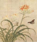 Yu Zhi Flowers and Birds Painting Album